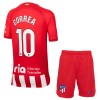 Goedkope Atlético Madrid Correa 10 Kids Thuistenue 2023-24
